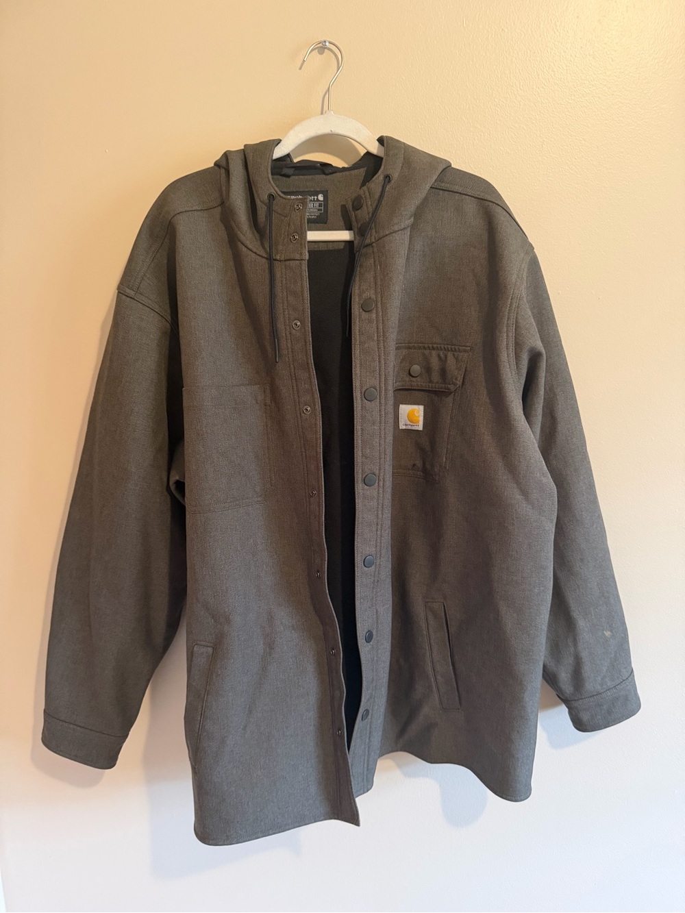 Carhartt Hooded Field Jacket in Olive 3XL Like New